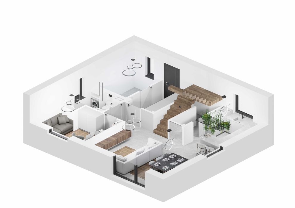 Dom na Twojej działce, 136m2, stan deweloperski, materiał + robocizna