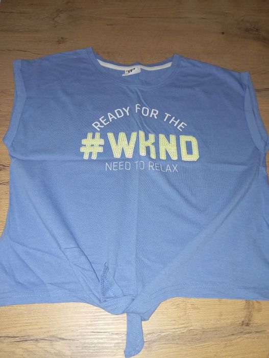 Zestaw koszulek roz 134/140