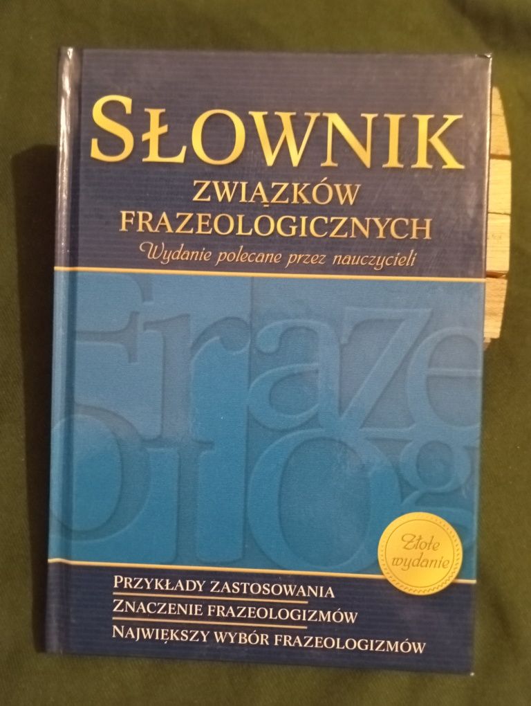 Słownik związków frazeologicznych książka