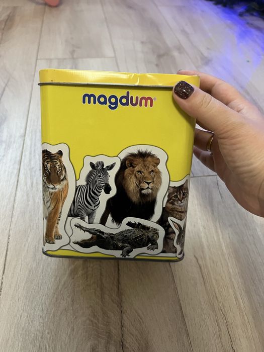 Набір тварини,овочі,фрукти на магніті.