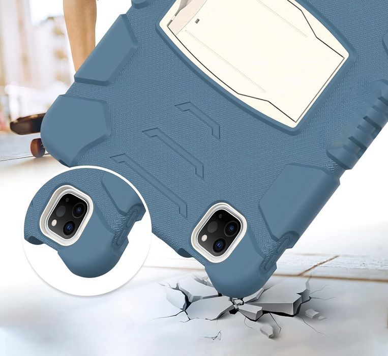 Etui do Samsung Galaxy Tab A7 10.4" Pancerne z Podstawką Niebieskie