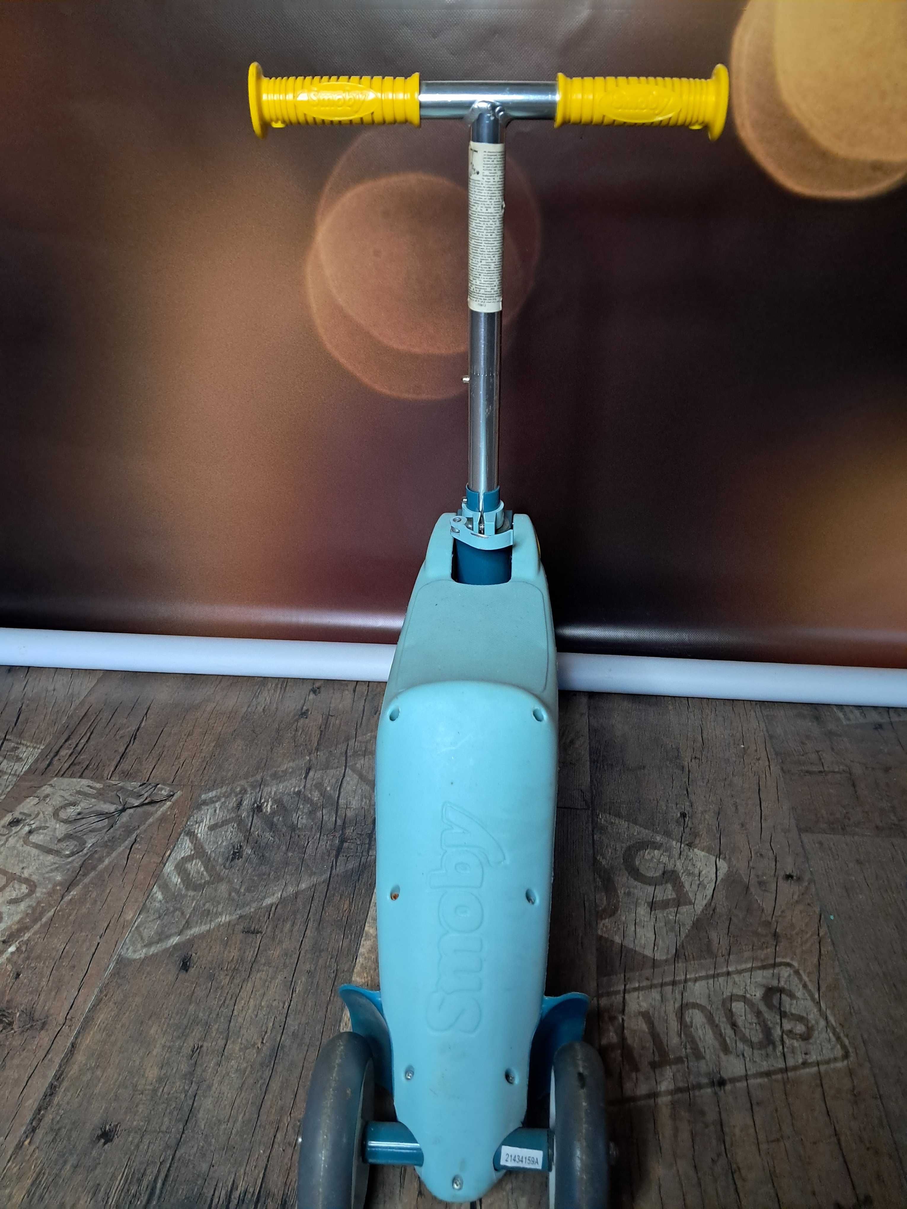 SMOBY rowerek 2w1 hulajnoga ,trójkołowa , jezdzik