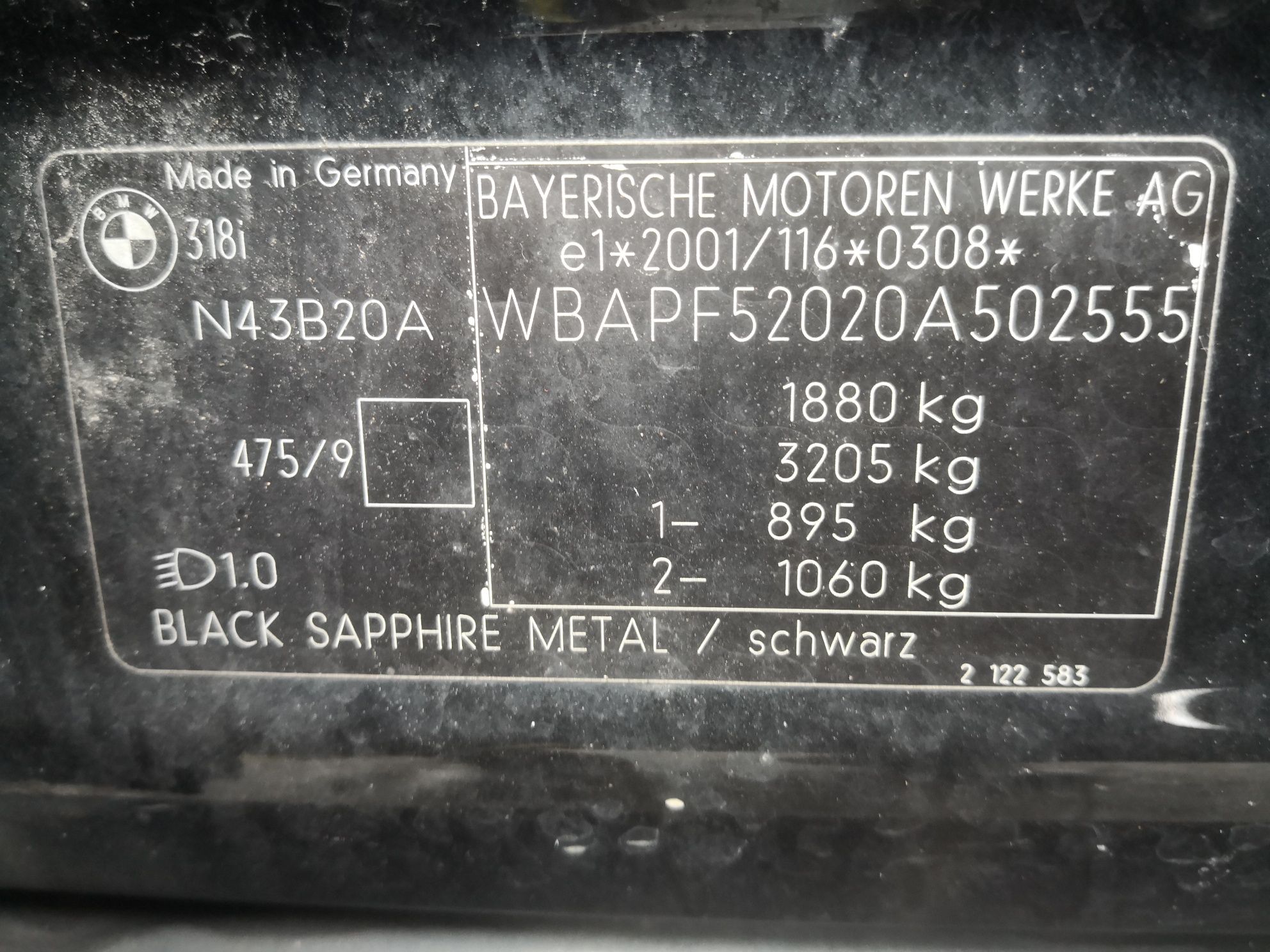 Silnik BMW N43B20A w aucie do odpalenia