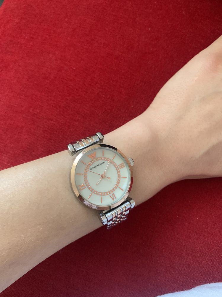 Жіночий наручний fashion годинник Emporio Armani оригінал