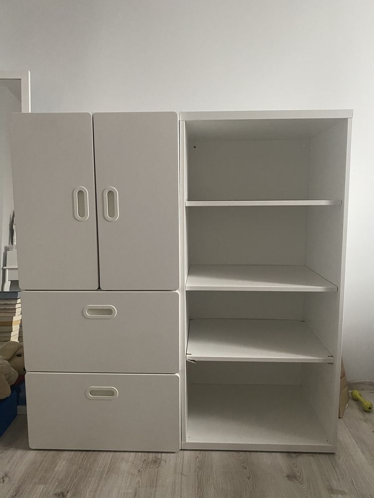 Meble Ikea białe FRITIDS/STUVA
