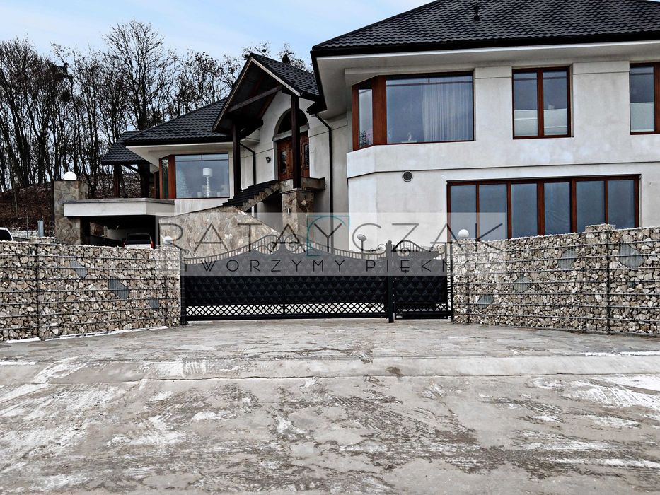 Gabion Gabiony Ogrodzenie Kosz Przęsło gabionowe Mur gabionowy 1,60m