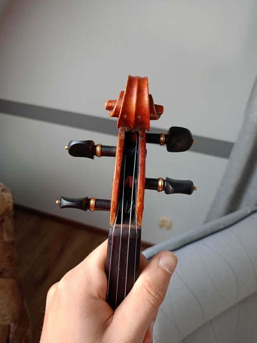 Skrzypce Husle 4/4 mocny dźwięk!