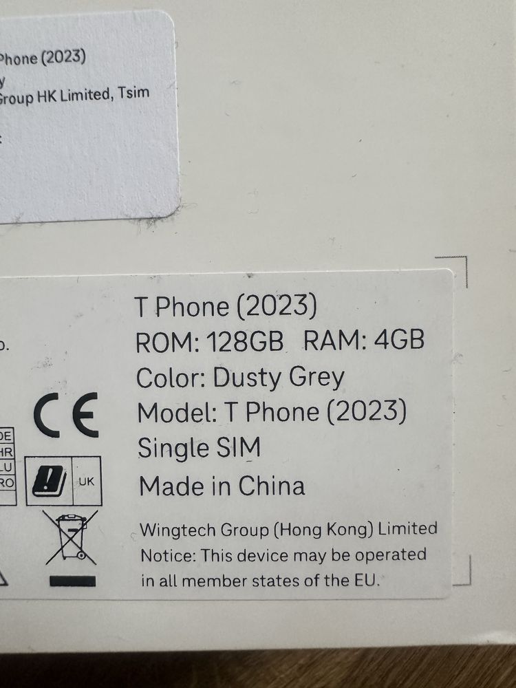 Telefon T Phone 5G (2023)