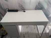 Biurko białe ikea micke