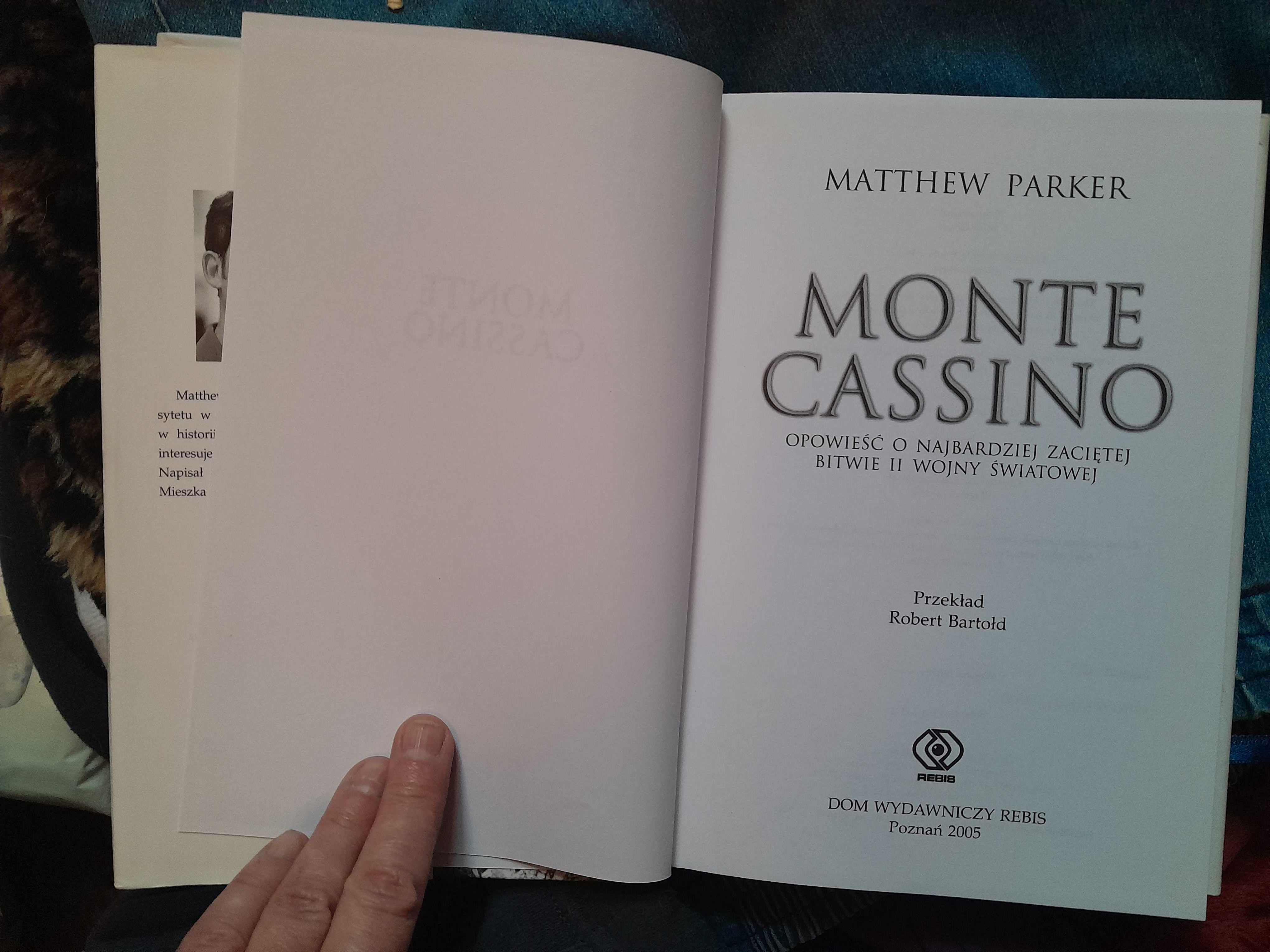 Książka 'Monte Cassino" Matthew Parker