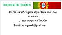 Português para estrangeiros - Portuguese for foreigners