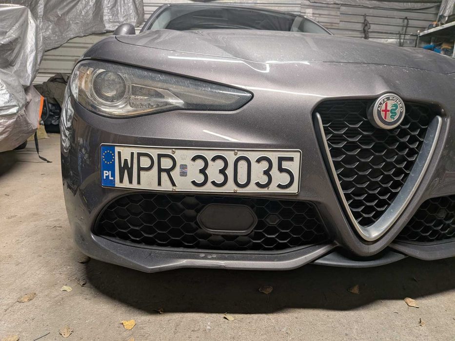 Ramka mocowania tablicy rejestracyjnej Alfa Romeo Giulia 4C Stelvio
