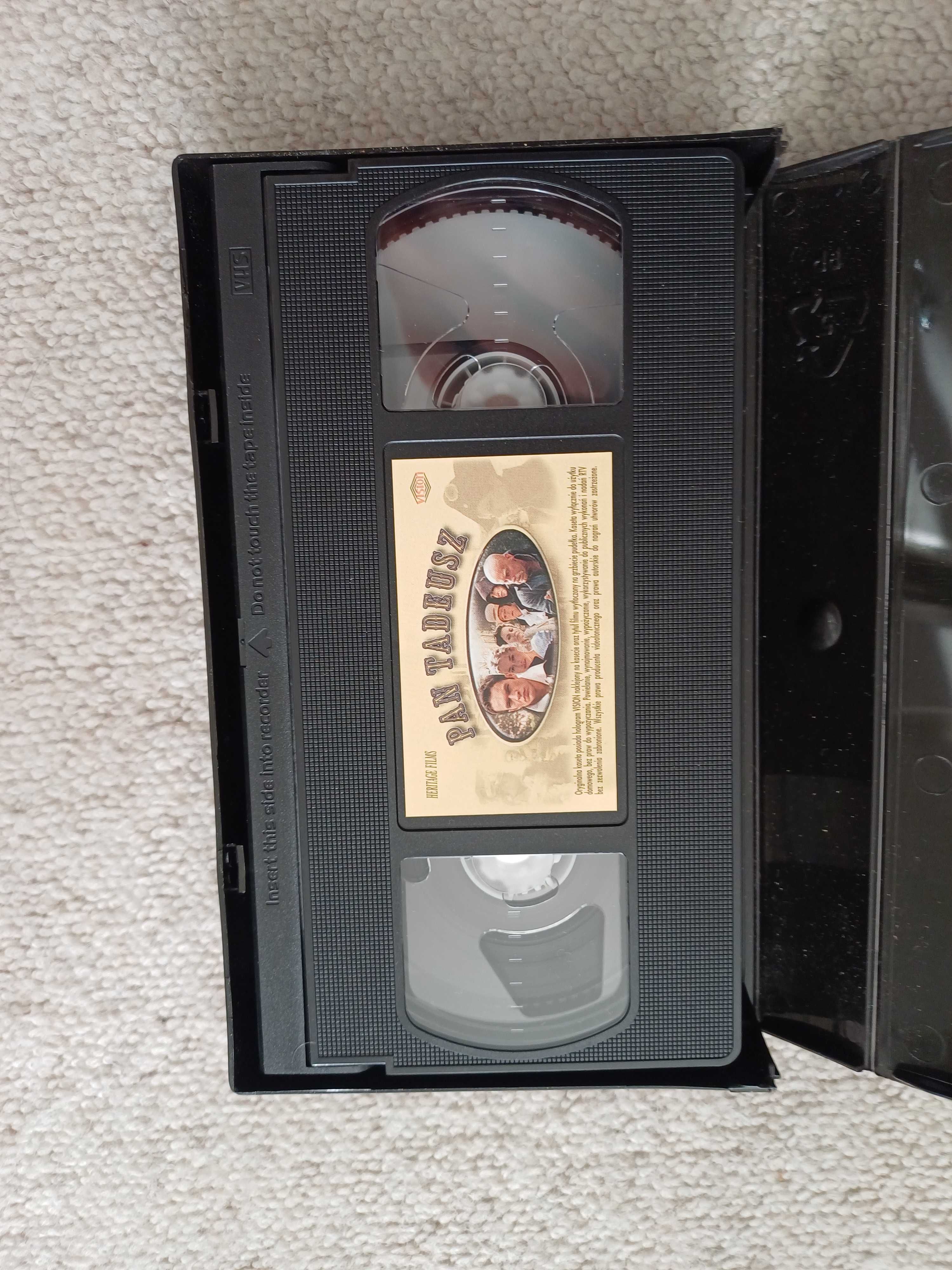 Pan Tadeusz kaseta VHS film