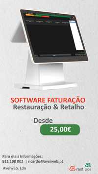 Software Faturação Retalho | Restauração