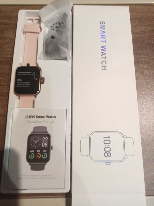 Smart watch idw19 pink