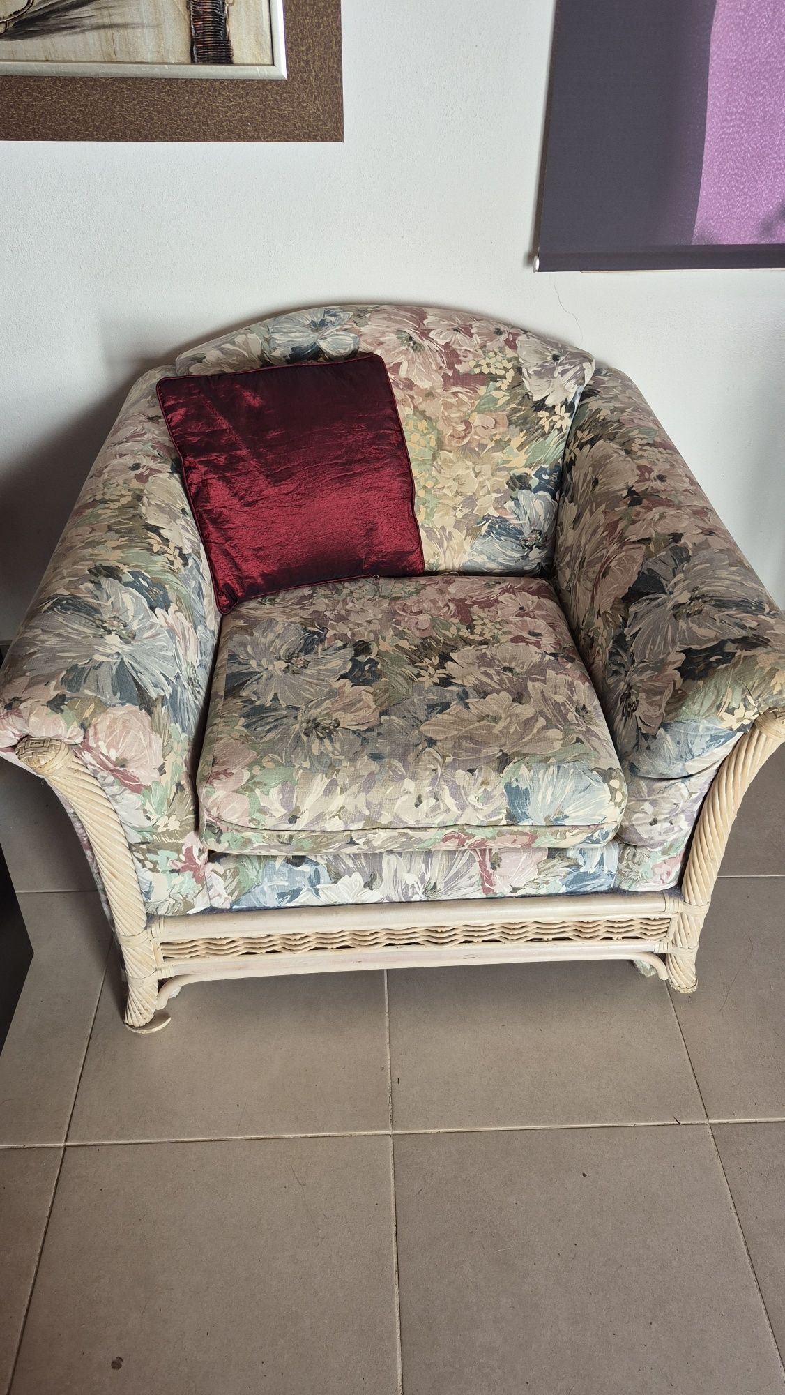 Conjunto de 3 sofás - 1,2 e 3 lugares