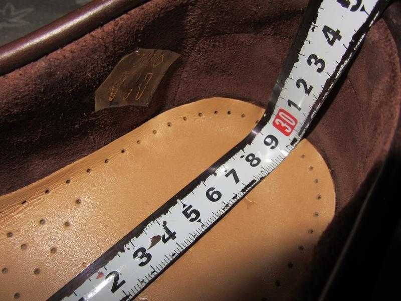 Шкіряні туфлі мокасини Jones Bootmaker р. 45