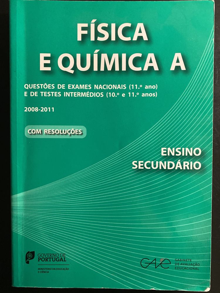 Livro preparação exame Física e Química A