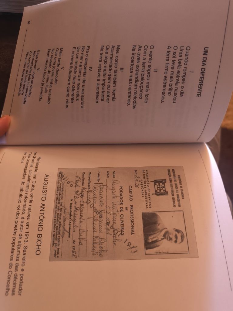 Livro poetas da nossa terra