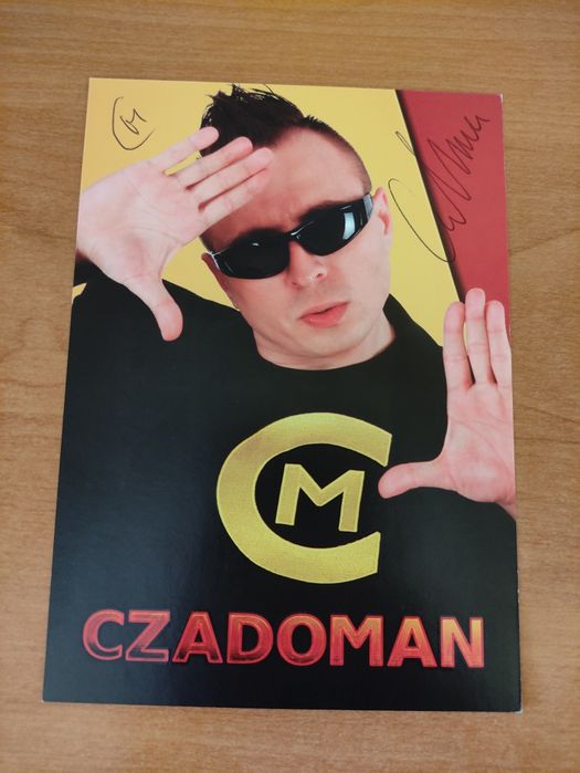 Autograf, podpis - Czadoman Paweł Dudek Muzyka Kolekcja