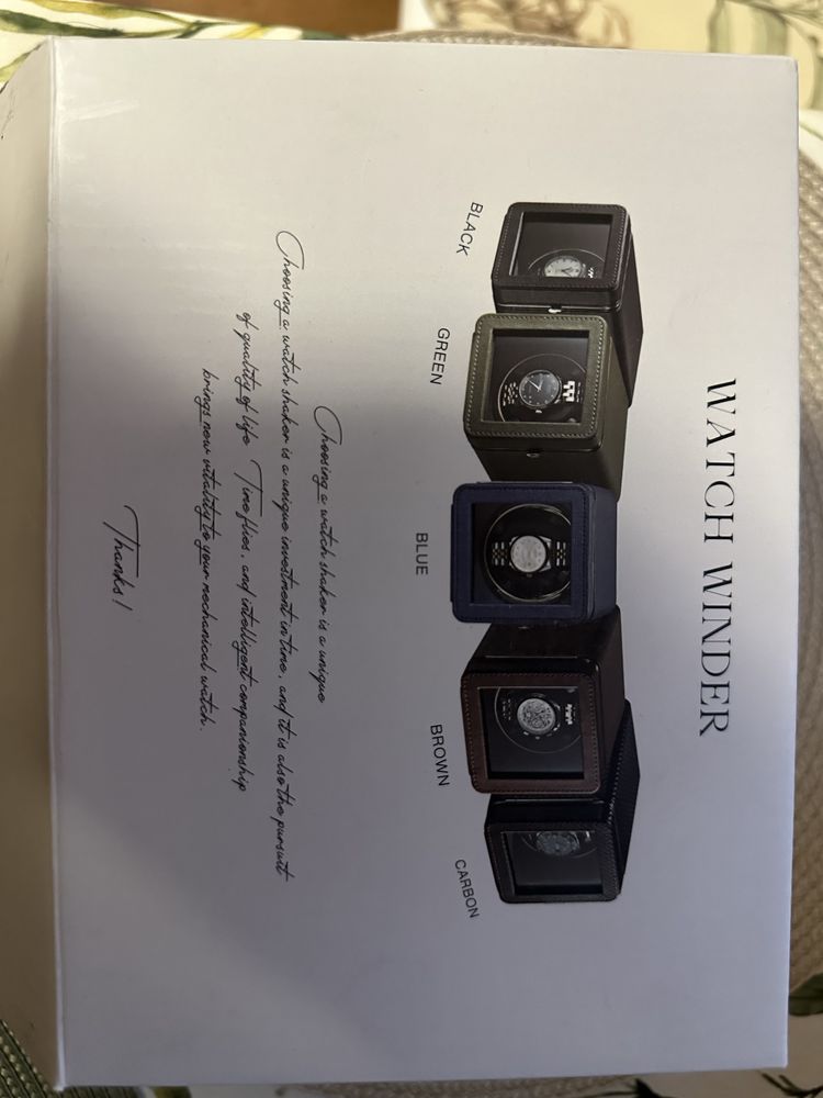 Watch winder box, braun color