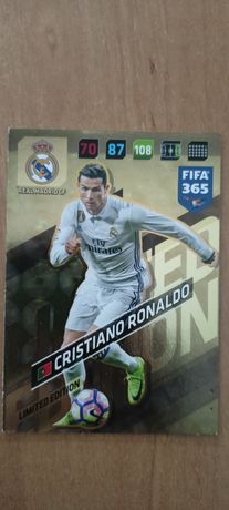 Karta Cristiano Ronaldo limited edition
