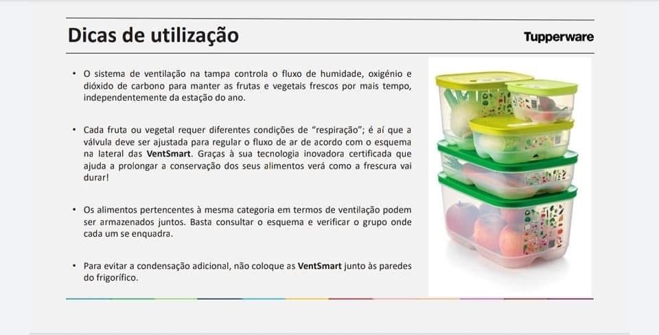 Ventsmart 1.8L baixa Tupperware