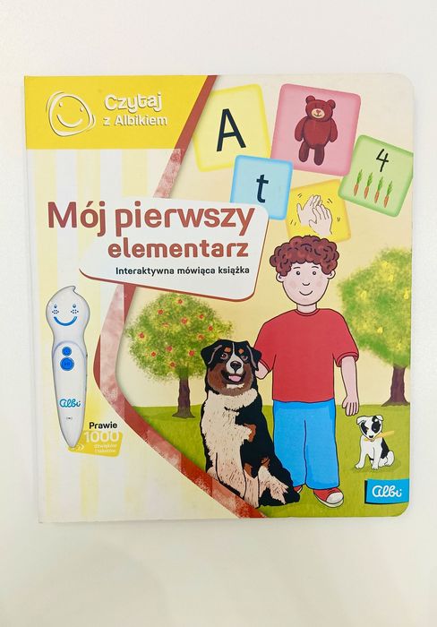 Książka Czytaj z Albikiem "Mój pierwszy elementarz"