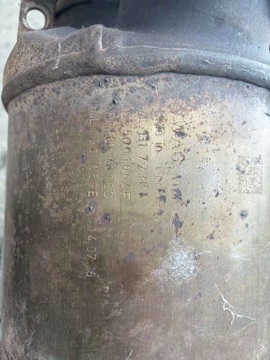 Katalizator DPF VW 2.0 TDI