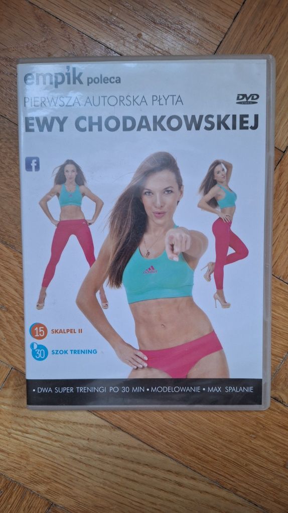 Ewa Chodakowska skalpel II, Szok Trening - płyta DVD