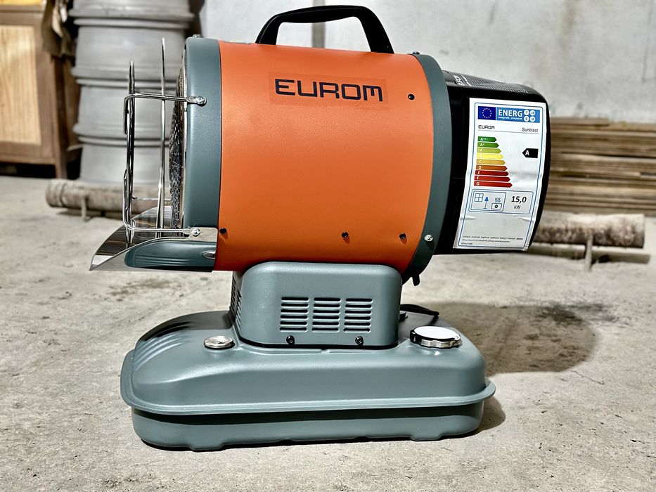 Нова дизельна теплова пушка Eurom Sunblast 15 kW  (не термія)