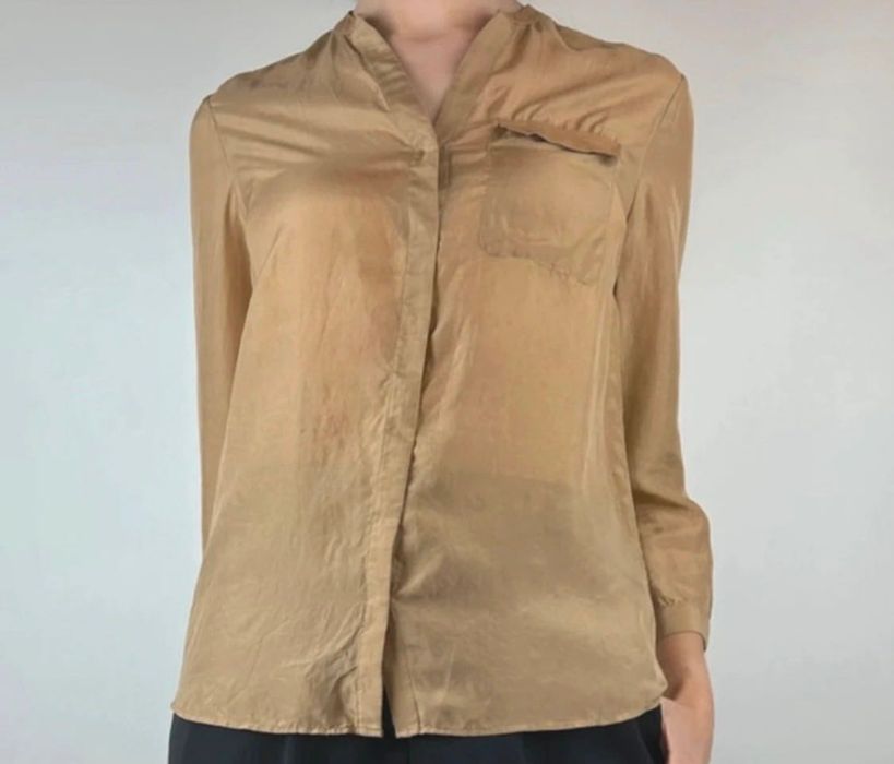 Koszula jedwabna Massimo Dutti- 100% jedwab