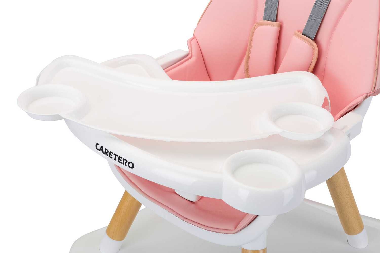 TUVA pink 2w1 krzesełko dziecięce + stolik lub wysokie do karmienia
