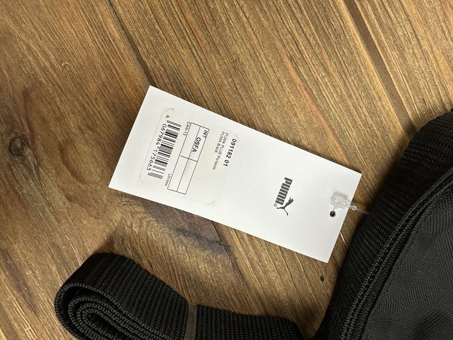 Сумка через плече Puma месенджер оригінал нова чорна