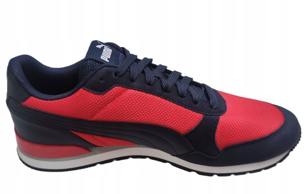 Buty Puma St Runner Mesch Czerwono Granatowe Sportowe 42.5