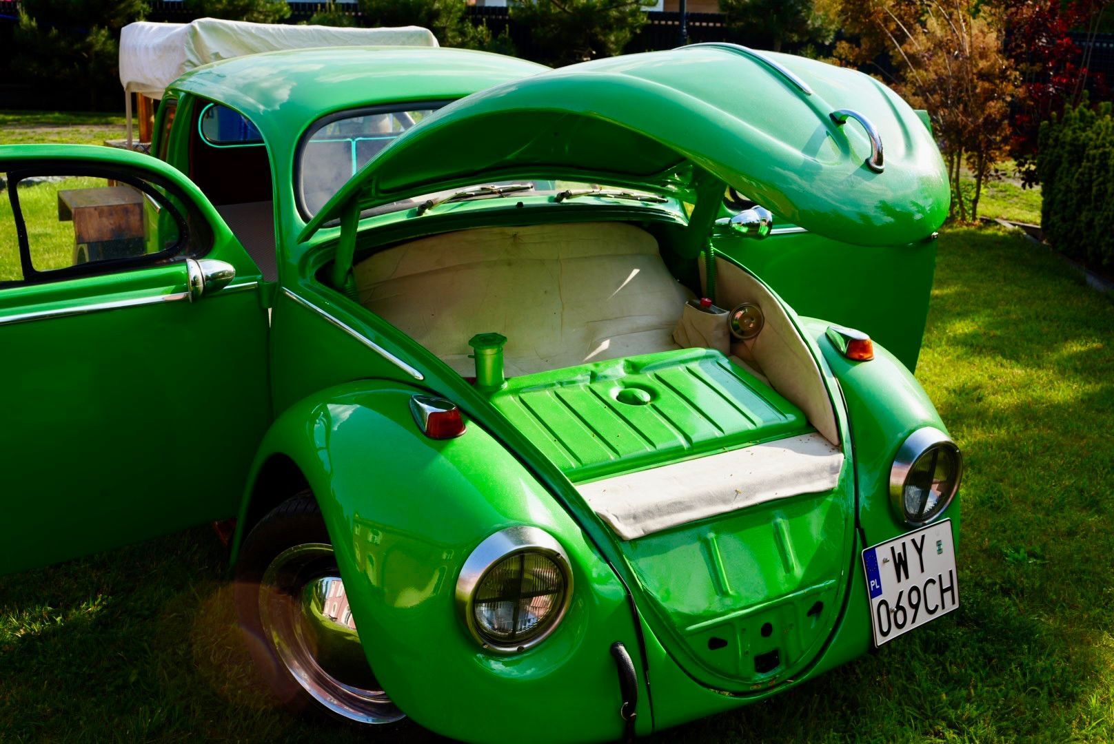 Volkswagen Garbus Event Car - Prosseco Van - Volkswagen Garbus 1967r - reklama - rollbar