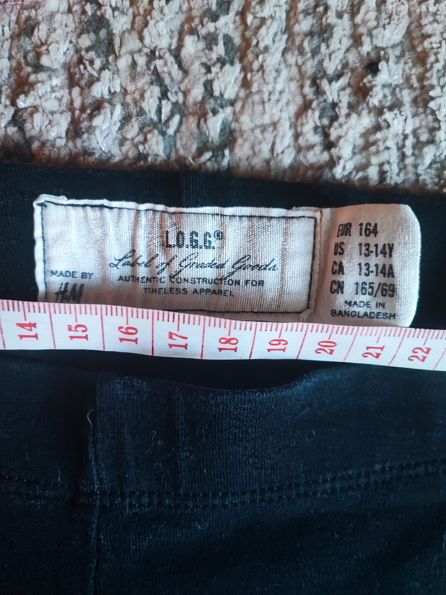 Leginsy, getry za kolano, rozmiar 164, XS, S