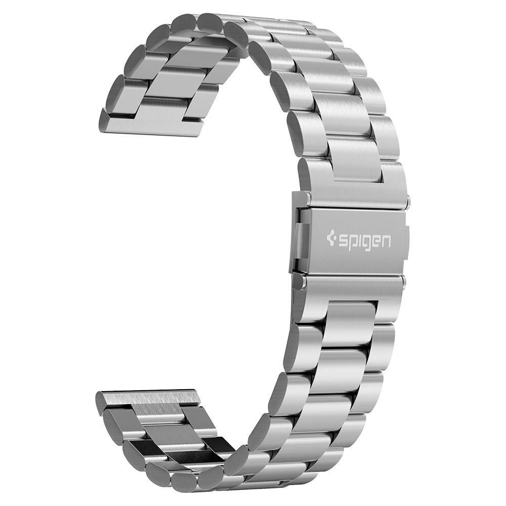 Pasek Bransoleta Spigen Modern Fit Band Galaxy Watch 3 45Mm Srebrny