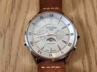 Zegarek Roamer Moonphase Szwajcarski Swiss szafir