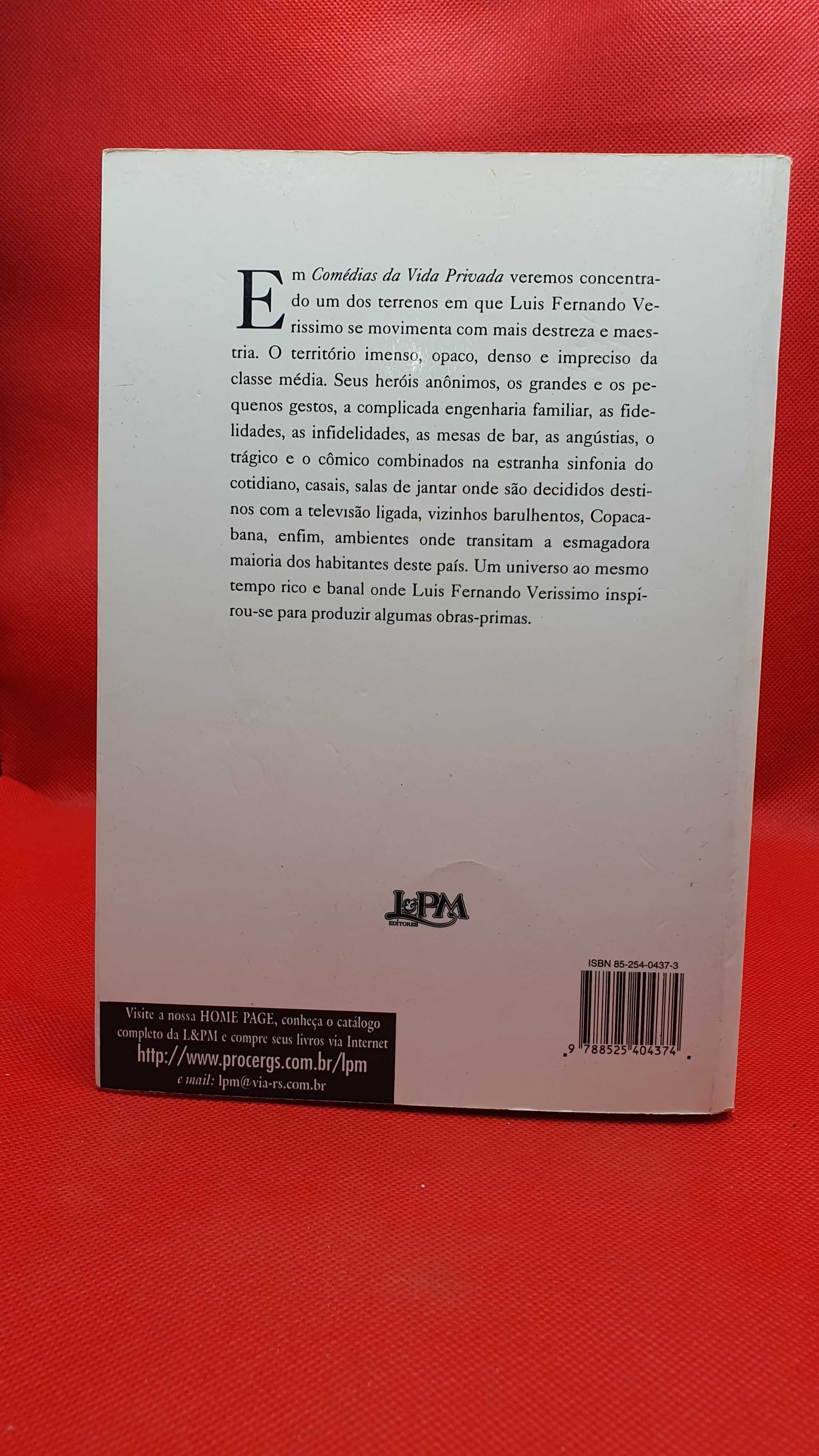 Livro - REF PBV - Luis Fernando Verissimo - Comédias da Vida Privada