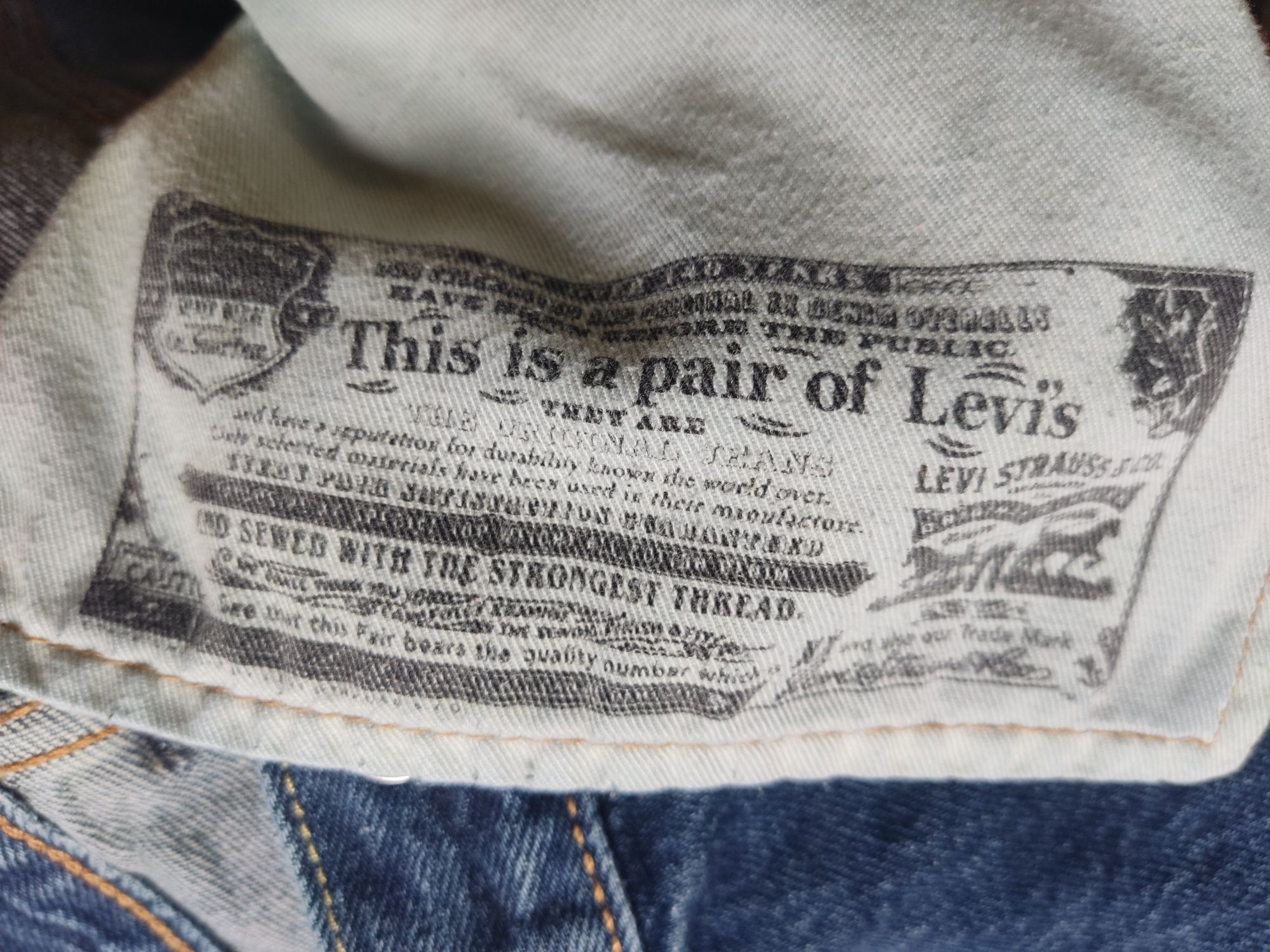 Sprzedam levi's 501 w40 L32