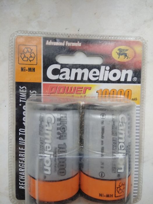 Батарейка Крона varta Longlife power alkaline  9В, а также LR20 размер