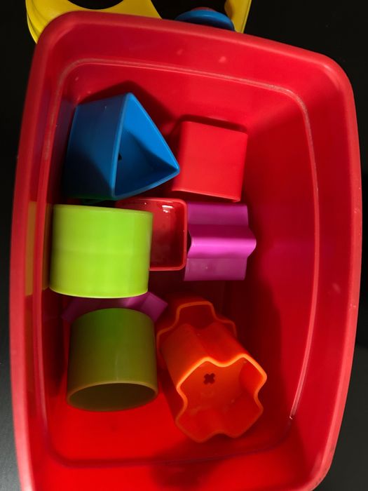 Fisher Price Baby First Blocks caixa completa com 10 figuras