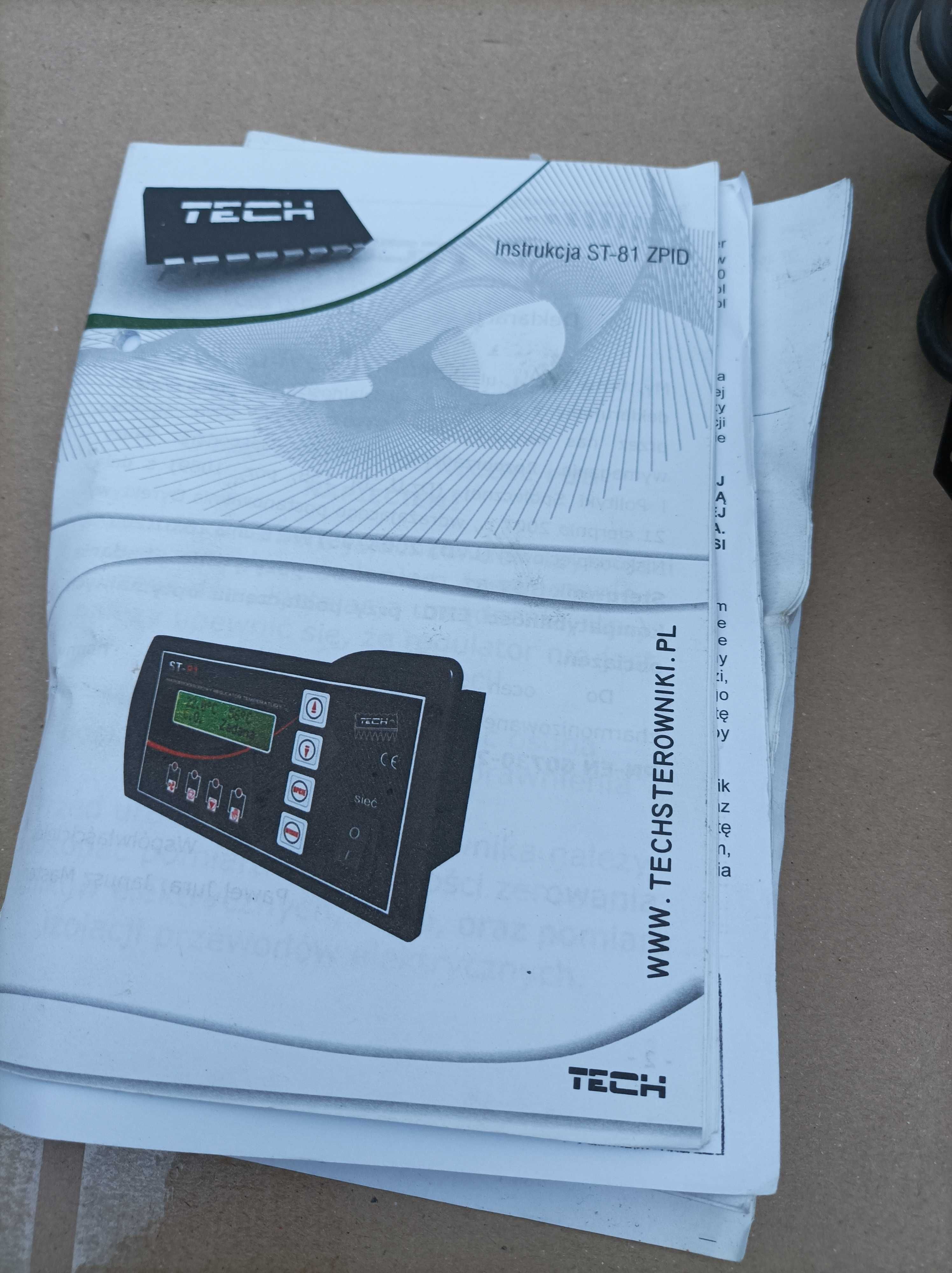 TECH ST-81 sterownik do pieca KOTŁA ZASYPOWEGO nowy