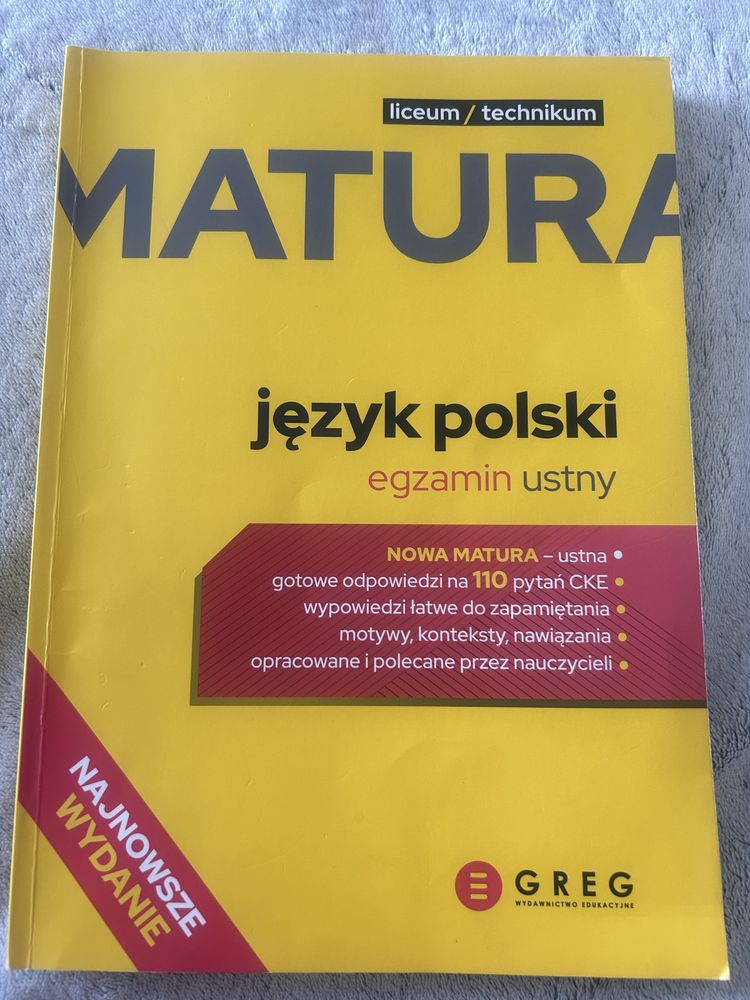 Matura Język polski egazmin ustny