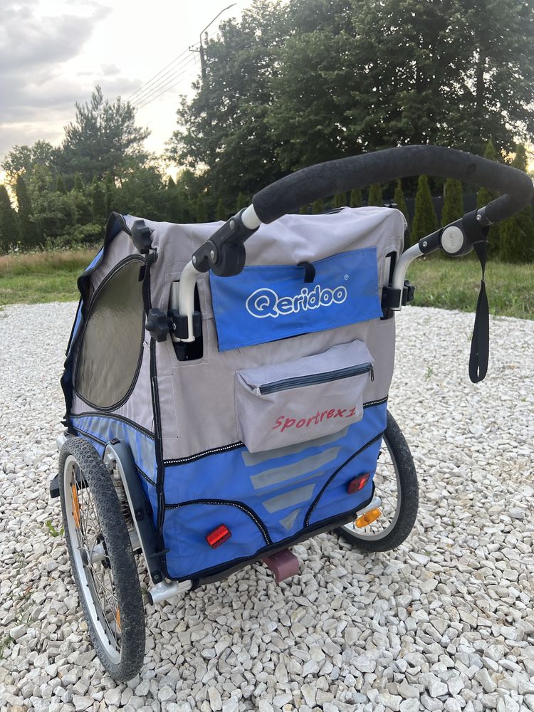 wielofunkcyjna przyczepka rowerowa Qeridoo Sportrex 1