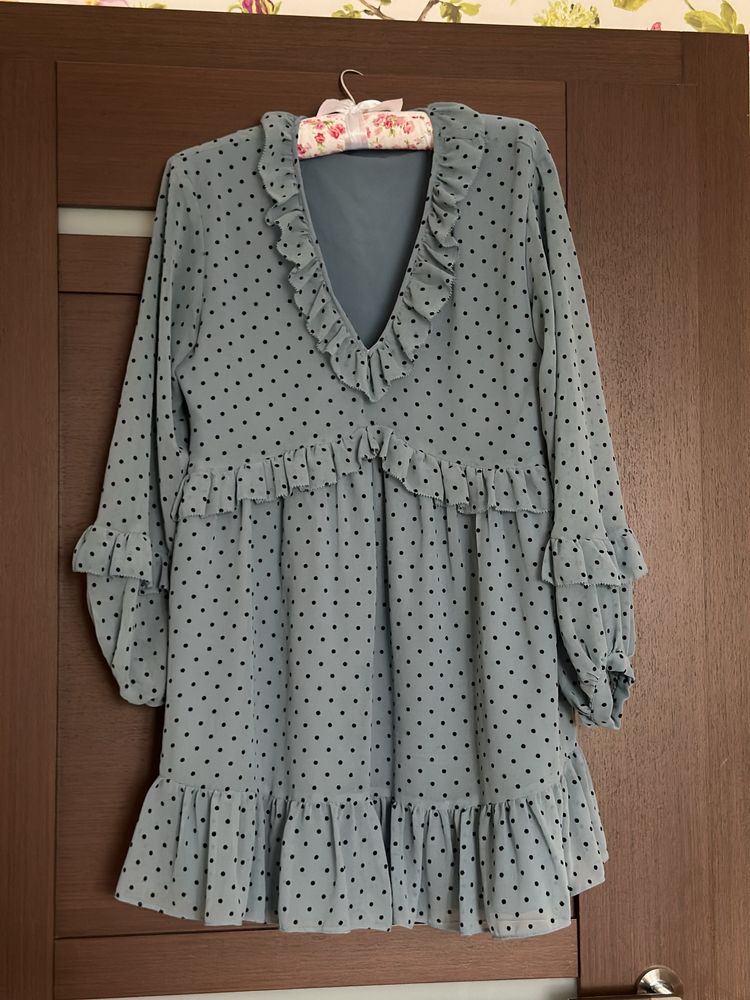 Плаття ZARA голубе