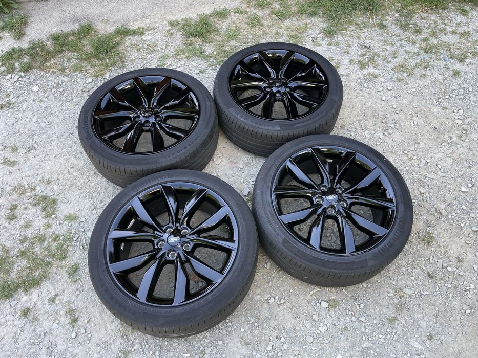 Koła 19” Ford 5x108 Kuga Escape Mondeo Edge CZARNE JAK NOWE OEM z TPMS