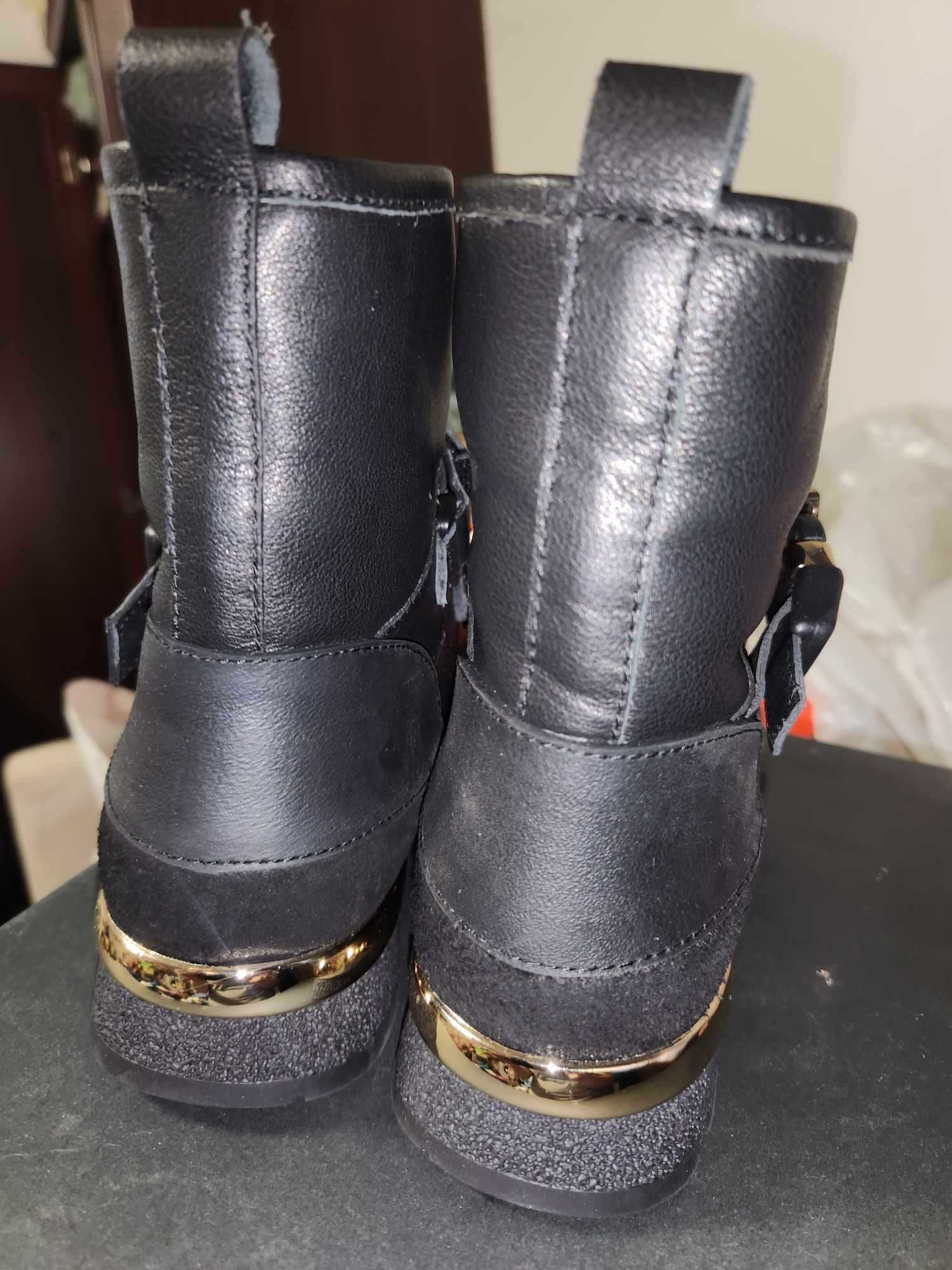 kozaki KAZAR nowe sneakersy damskie rozm. 38 zima skóra