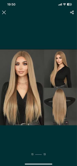 Парики светлые от 650-1400